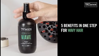 How to Enhance Your Natural Waves with TRESemmé One Step Wave 5-in-1 Defining Mist