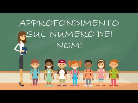 IL NUMERO DEI NOMI ( NOMI INVARIABILI E DIFETTIVI)