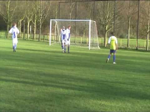 DWO 5 VV Moerkapelle 8 2-8 22 november 2008 foute CORner, bikkelen Michael en Melvin