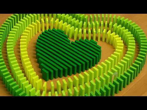 THE AMAZING TRIPLE SPIRAL (15,000 DOMINOES)