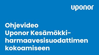 Kesämökki-harmaavesisuodatin kokoamisvideo