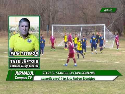 VOINŢA LANURILE, ÎNVINSĂ DE UNIREA BRANIŞTEA CU 1-3, ÎN 90 DE MIN, DAR AU BĂTUT LA PENALTYURI CU 4-2
