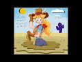 Peach Sinking In Quicksand With Cartoon Sound Effects