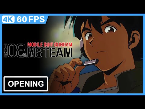 Mobile Suit Gundam: The 08th MS Team Opening | Creditless | 4K 60FPS Remastered