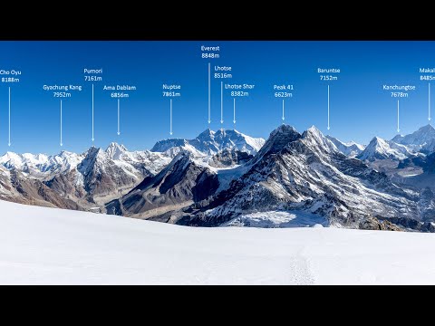 Mera Peak Climbing - Mera High Camp Views - Everest Region, Nepal