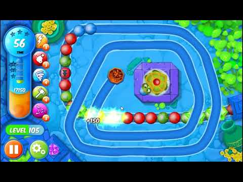 Marble Woka Woka Level 105 - NO BOOSTERS 🐢 | SKILLGAMING ✔️