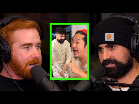 Andrew Santino Confronts George For Walking Off Bobby Lee Episode!