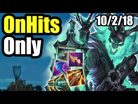 Thresh but ON-HIT ITEMS ONLY (It’s amazing, actually) - Thresh Top - League of Legends Off Meta