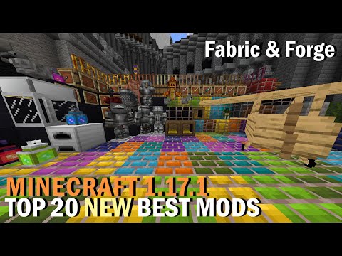 NEW 20 Minecraft 1.17.1 MODS | Best Minecraft New Mods in 1.17 | FORGE & FABRIC