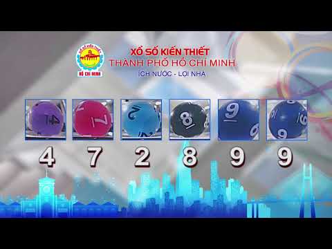 Xổ số kiến thiết TP.HCM || HTV1 ||26/10/2026