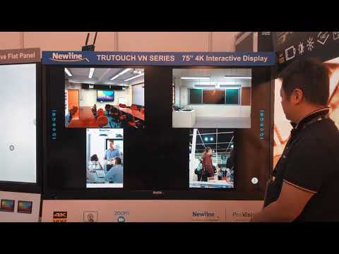 LTE 2018 : Newline Interactive TRUTOUCH EXPRESS LIVE DEMO