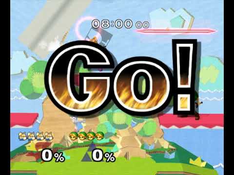 Ranked - Rocket (Young Link) vs Lucky (Marth/Fox)
