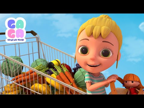 Kur shkon mami në market | Ga Ga Këngë për fëmijë