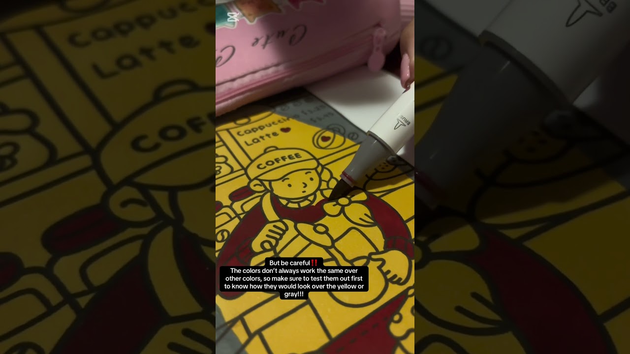 Tutorial of spotlight coloring effect 💡✨//Coloring Tutorial #satisfyingcoloring #coloringbook #asmr