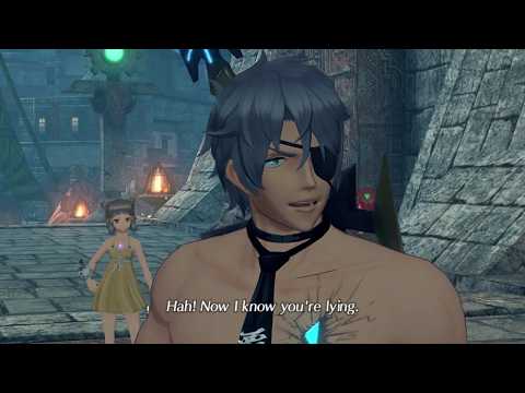 Xenoblade Chronicles 2 Swimsuit Edition Cutscene 107 - Arrival at Theoscaldia Palace