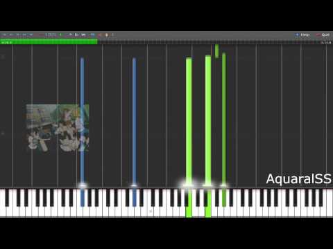[Synthesia] Tonari No Kaibutsu Kun OST - Tetsukazu No Kanjou (Piano Tutorial + DPS)