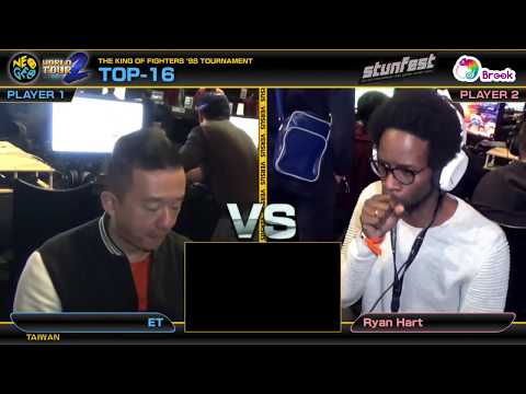 ET vs Ryan Hart - KOF '98 Neo Geo World Tour Season 2 France Stop TOP-16
