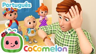 Rotina Matinal - Hora de Ir para a Escola | CoComelon Brasil | Músicas Infantis em Português