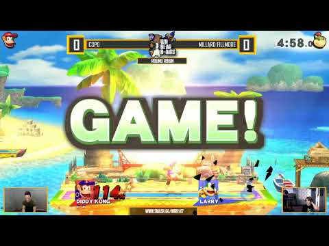 Ultra WBB #147 | C3PO vs Millard Fillmore - Round Robin - Super Smash Bros. for Wii U
