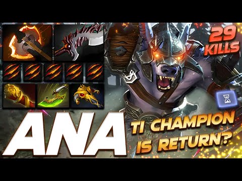 ANA URSA - TI Champion is Back! - Dota 2 Pro Gameplay [Watch & Learn]