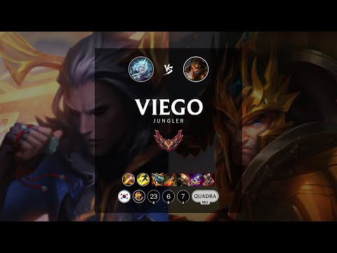 Viego Jungle vs Jarvan IV - KR Grandmaster Patch 12.7