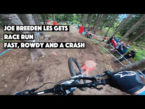Fast and Rowdy Les Gets DH World Cup Race Run With Joe Breeden