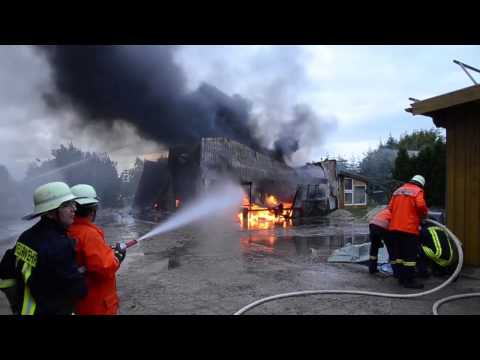 Großbrand in Großsolt