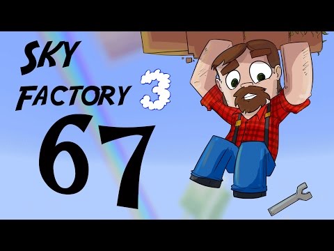 FTB 1.10 SkyFactory 3 Episode 67:  Fully Upgraded Draconic Bow!