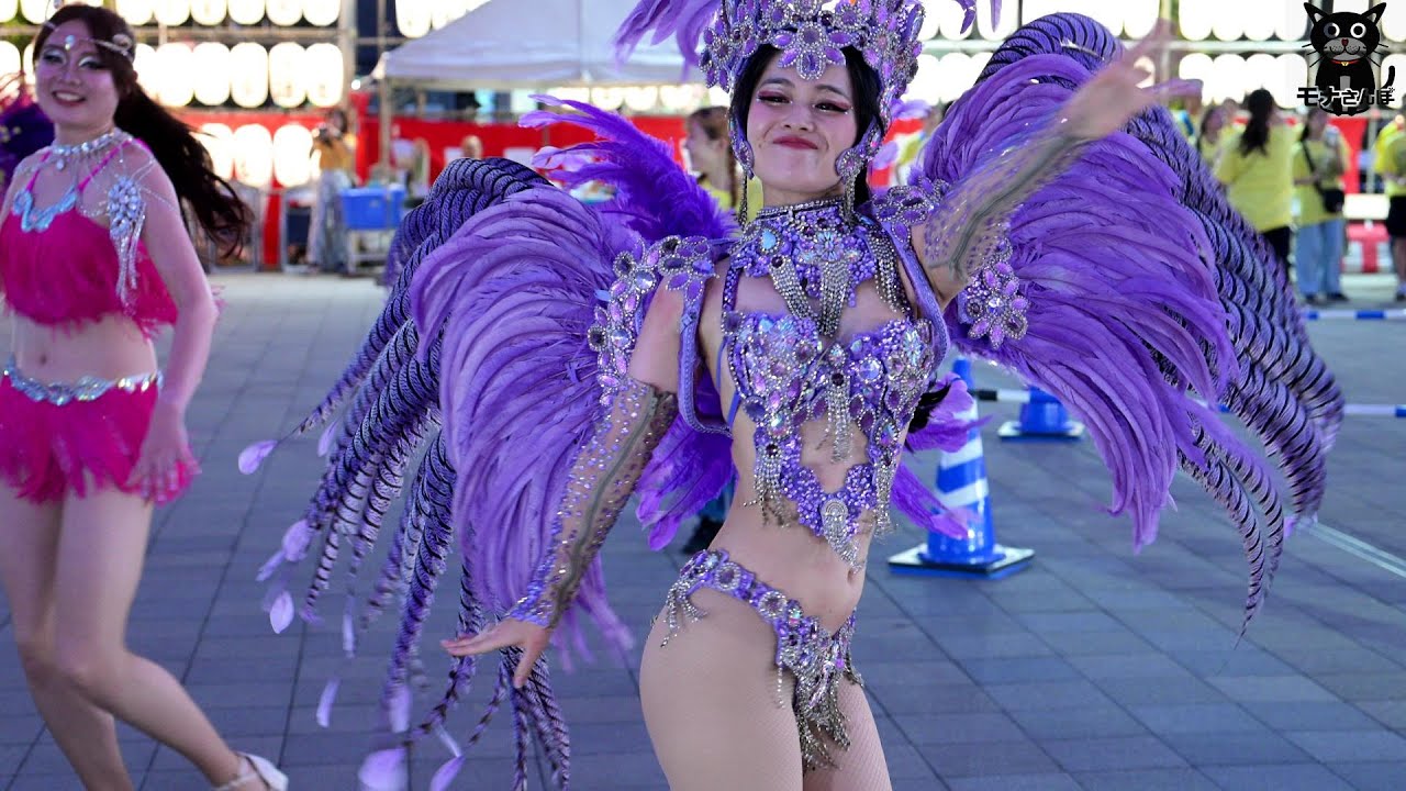 【女子大生サンバ】サマーカーニバル国領2025／サンバパレード②　～東京学芸大学ラテンアメリカ研究会～