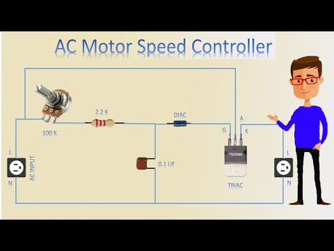 AC Motor Speed Controller | Motor Speed Control | Motor