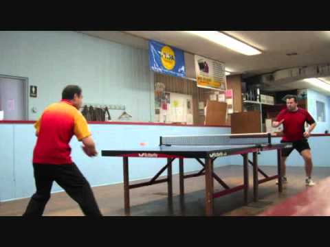 NJTTC Coaches Frank Yu and Peter Strucinski  and Members in Practice