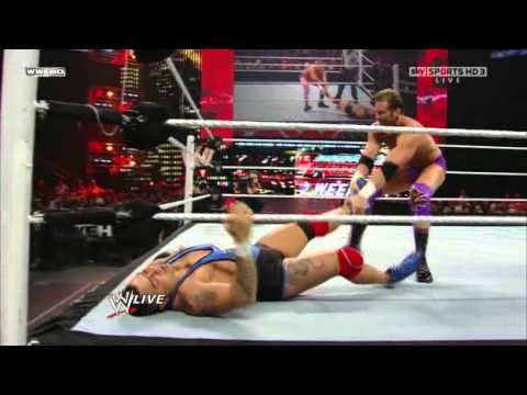 HD WWE RAW 10/11/2010 Santino vs Zack Ryder