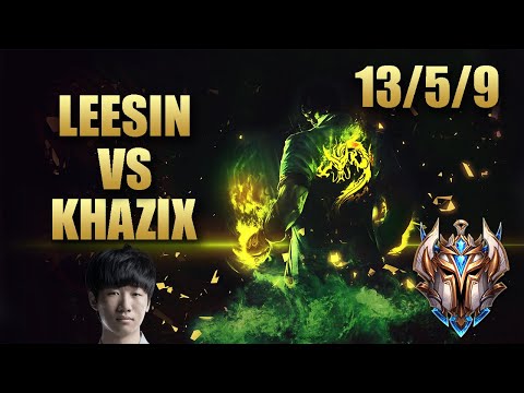 IG Ning Leesin Jungle Vs Khazix - KR Challenger Match Summary Patch 9.20
