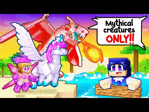 Trapped on a mythical creature! (Minecraft)