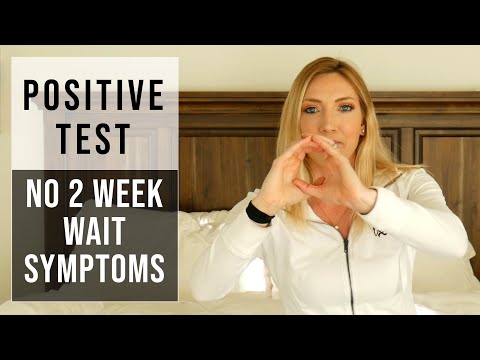 POSITIVE PREGNANCY TEST with NO Two Week Wait Symptoms