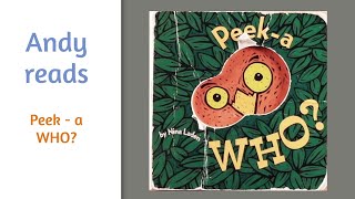 Children's Book Read Out Loud: Peek-a WHO? gameplay video by Anncich, 0:35 duration