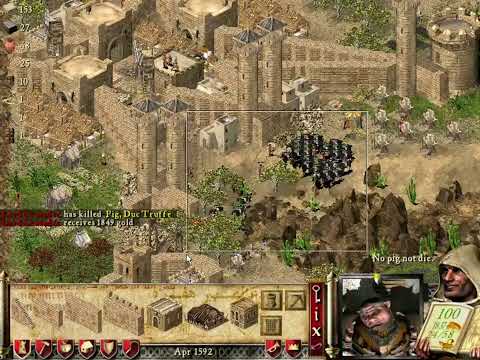 Stronghold Crusader Mission #73 Circle Of Enemies Gameplay
