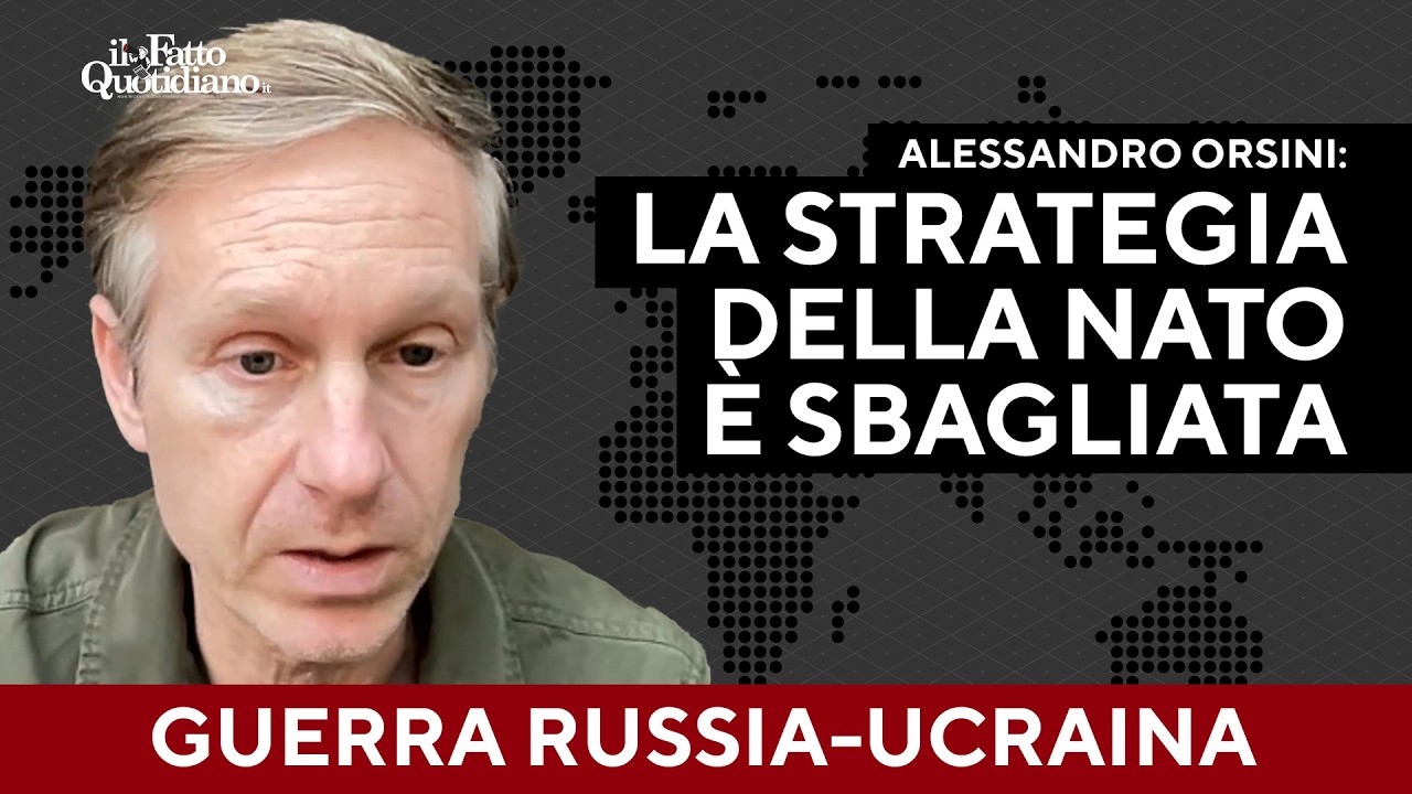 Orsini sulla guerra Russia-Ucraina: "La strategia della Nato è sbagliata", ecco perché