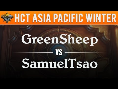 GreenSheep vs SamuelTsao - HCT Winter Championship 2017:  Group D Deciders Match