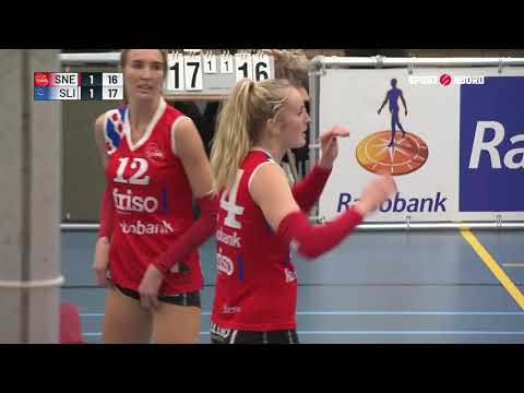 Samenvatting VC Sneek - Sliedrecht Sport met Lieze Braaksma als topschutter!