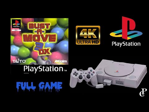 Bust-A-Move 3 DX (1997) PS1 (Gameplay / Walkthrough)