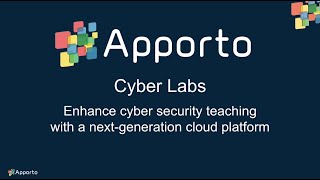 Just Launched in the UK: Apporto Cyber Labs