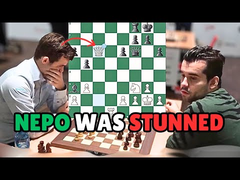 Magnus Carlsen’s Positional Brilliance vs Nepo! | World Blitz Championship
