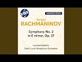 Symphony No. 2 in E Minor, Op. 27: II. Allegro molto
