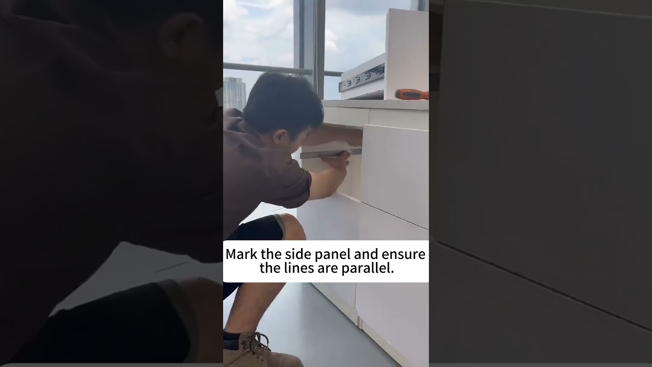 Install Drawer Slides in Minutes.Smooth movement.