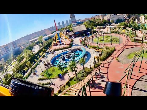 Maceraperest HUGE Family Roller Coaster 4K POV! | Vialand Turkey [No Copyright]