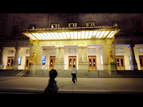 Walking in Stockholm: Streets of Östermalm and Downtown City at Night (Shot on DJI Pocket 2)