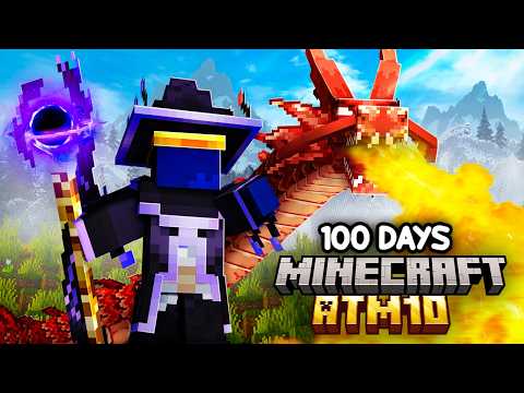 I Survived 100 Days in ALL THE MODS 10 in Minecraft