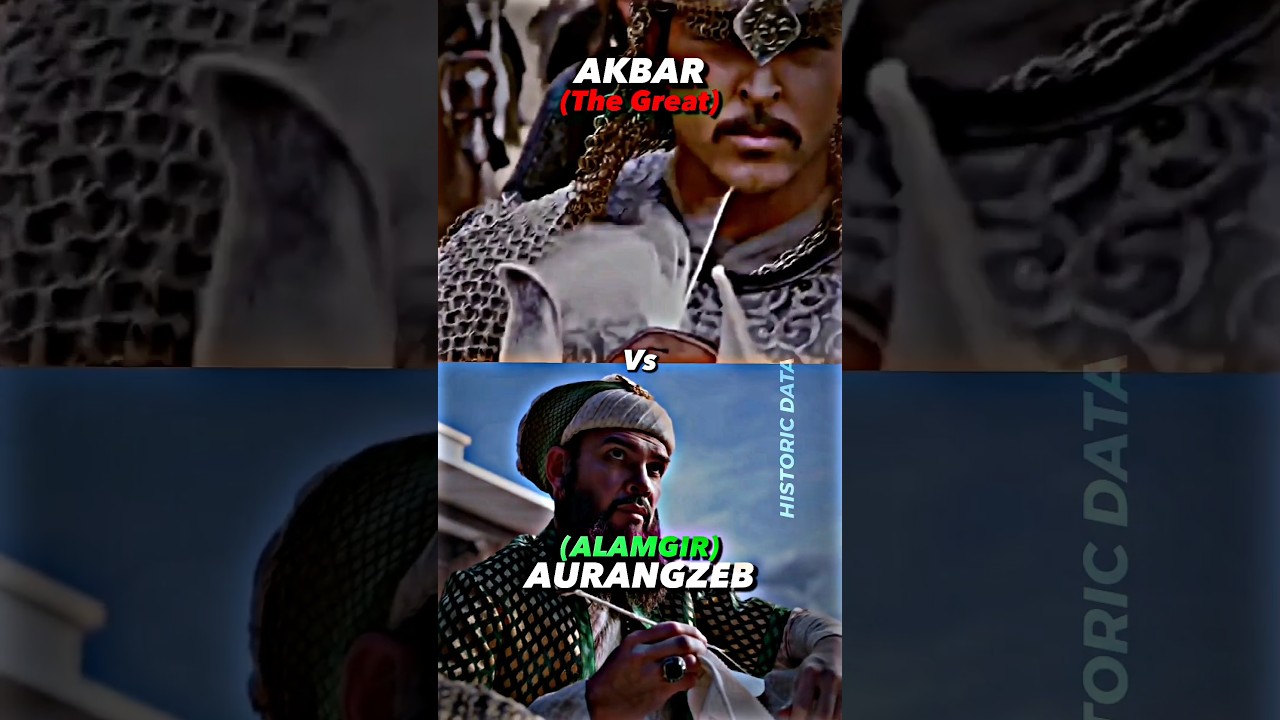 What did Akbar and Aurangzeb have in common?