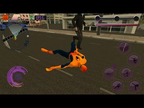 Spider Hero Gangster Vegas Crime City (by Mount Rockx) Flying Spider City Rescue - Android GamePlay